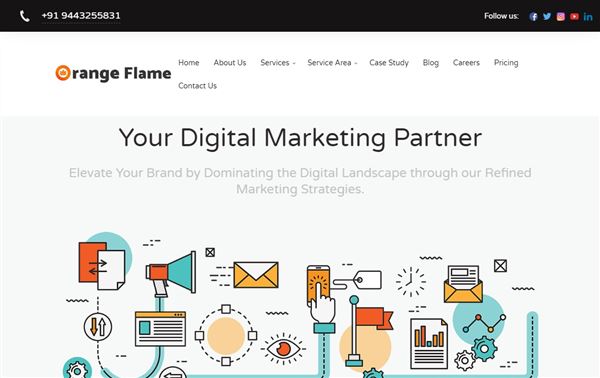 Orange Flame - Digital Marketing Agency In Nagercoil